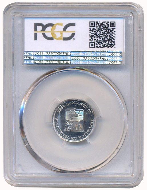 Moneda 50 Céntimos - Real 1988 PCGS MS63  - Numisfila