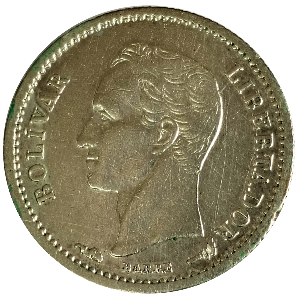 Moneda de Plata  25 Céntimos 1900 - Medio  - Numisfila