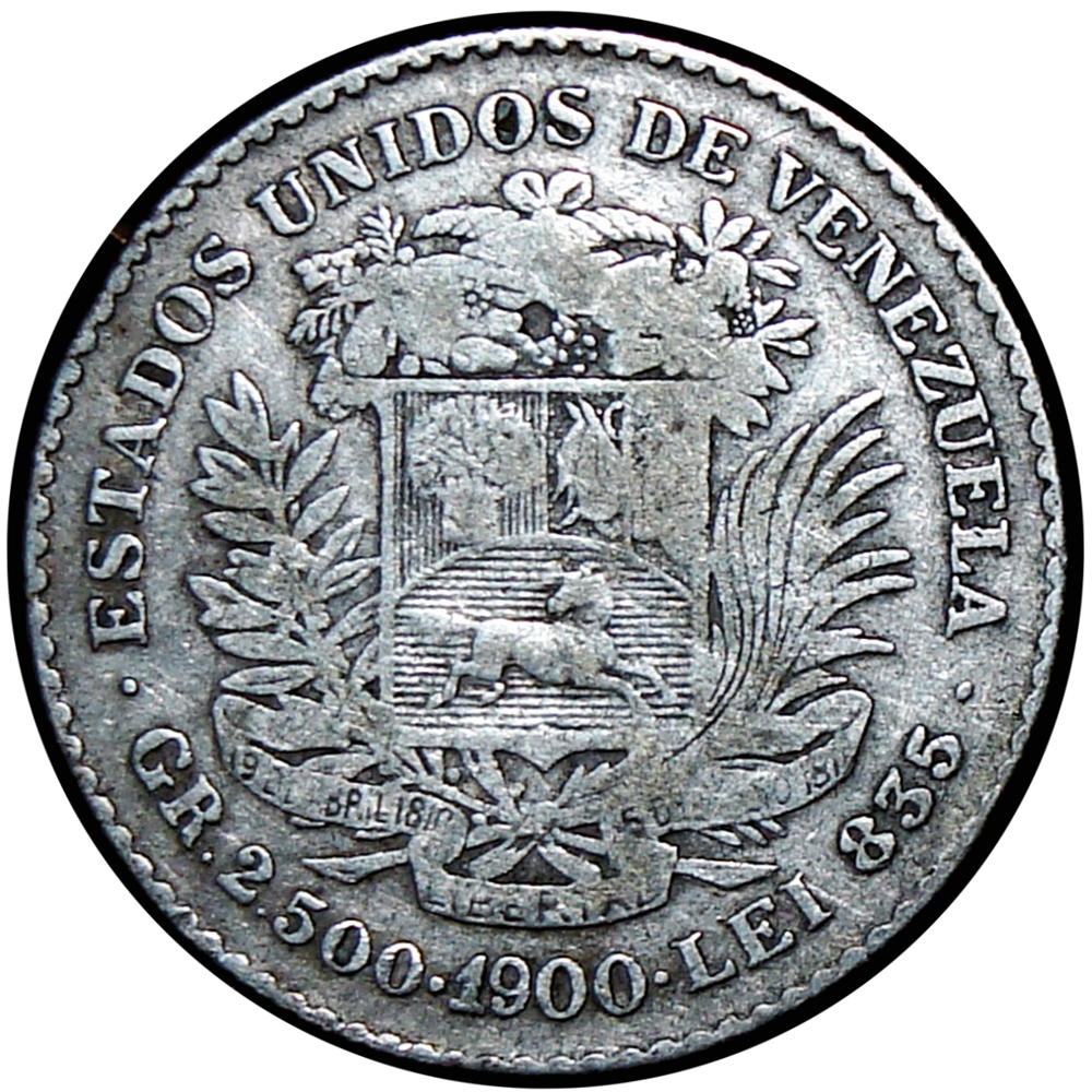 Moneda de Plata 50 Céntimos 1900 Sin Ceca  - Numisfila