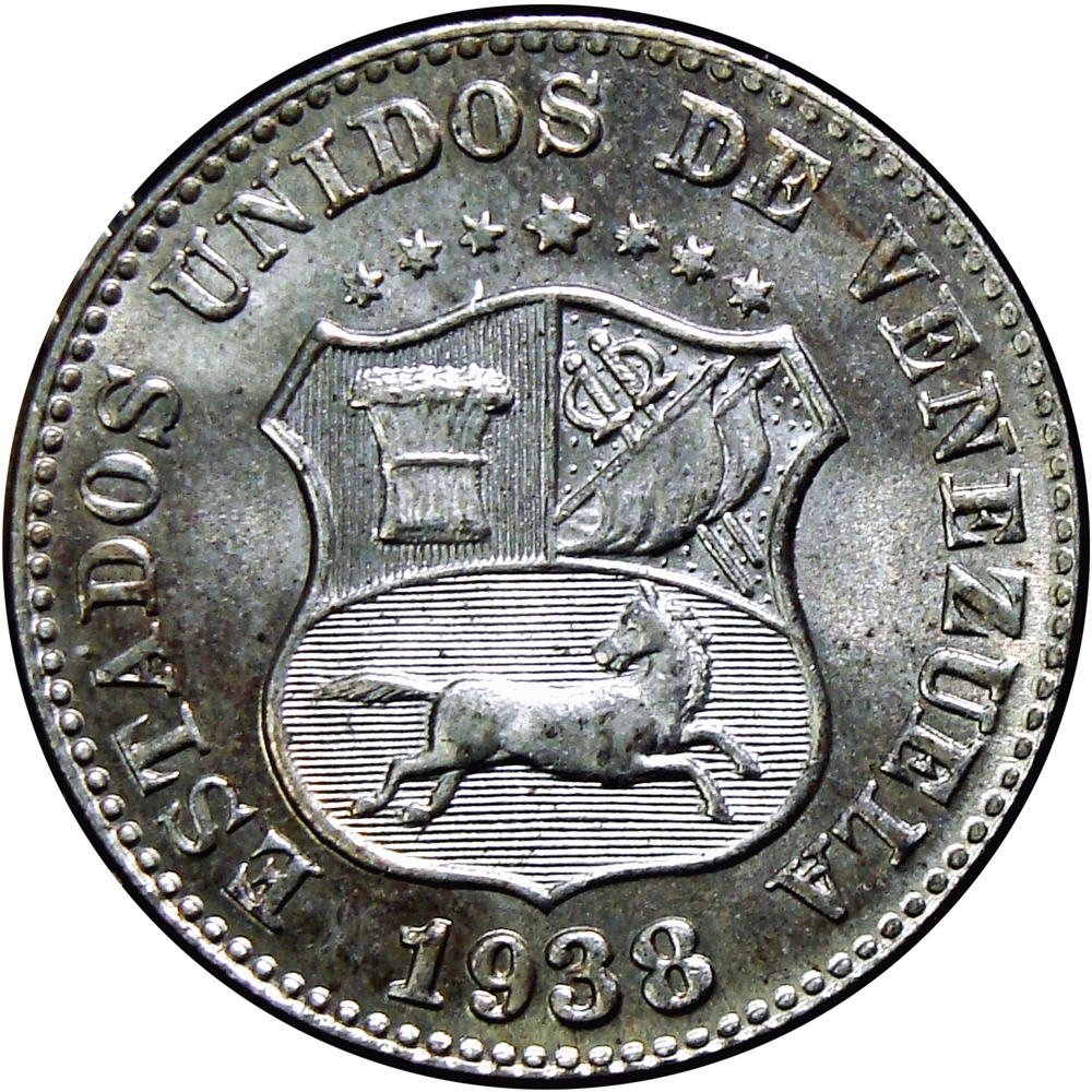 Bella Puya Moneda 5 Céntimos 1938 - Numisfila