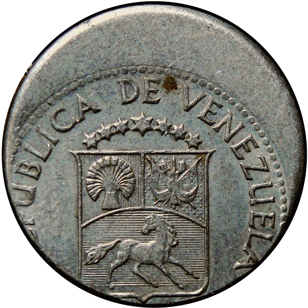 Error Moneda 5 Céntimos 1964/1971 Falla Acuñación Desplazada - Numisfila