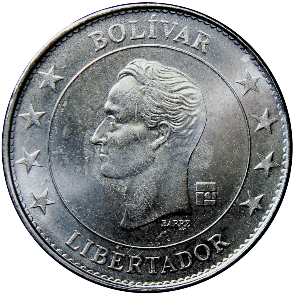 Venezuela Prueba Moneda 50 Céntimos 2018 Anverso Anverso - Numisfila