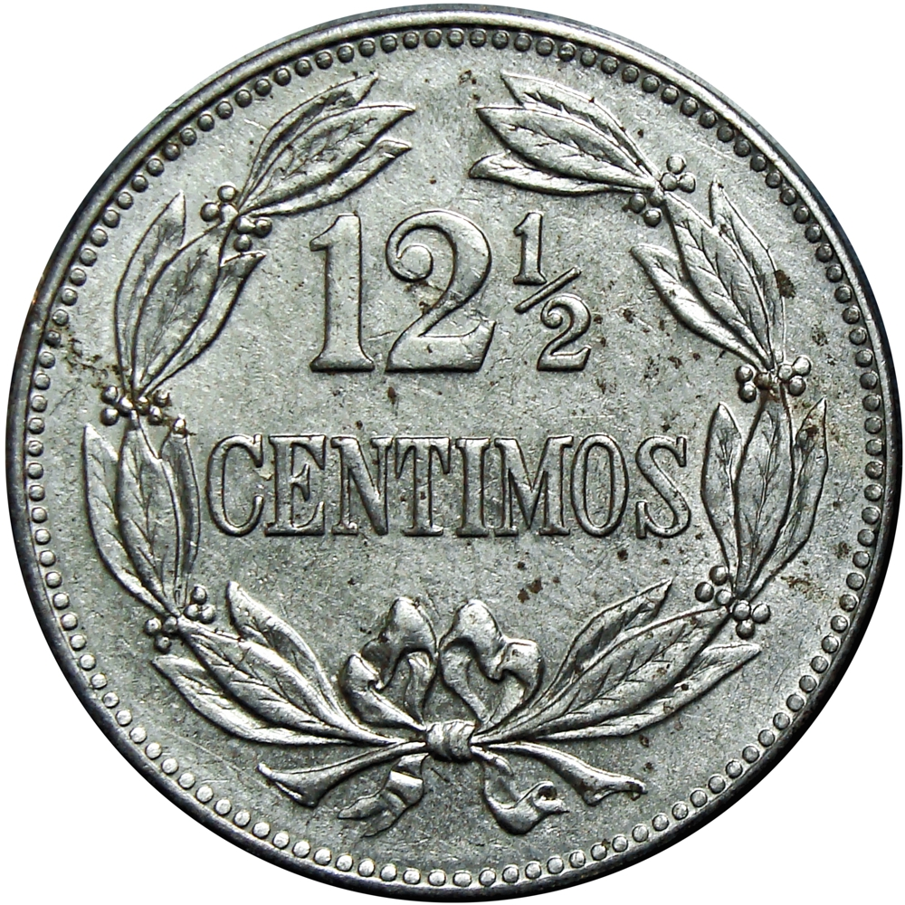 Moneda Venezuela 12½ Céntimos - Locha 1948  - Numisfila
