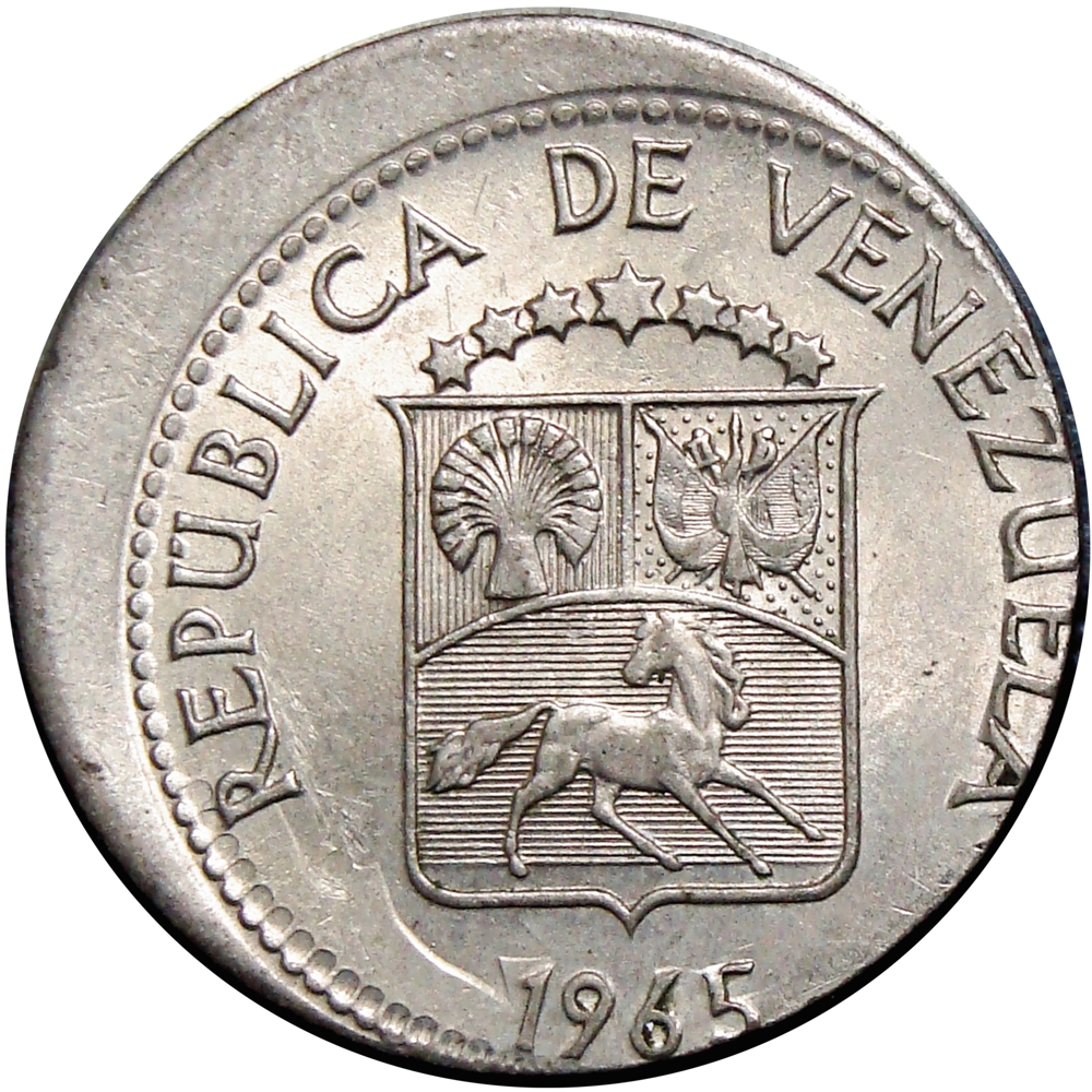 Error Moneda 5 Céntimos 1965 Falla Acuñación Desplazada - Numisfila