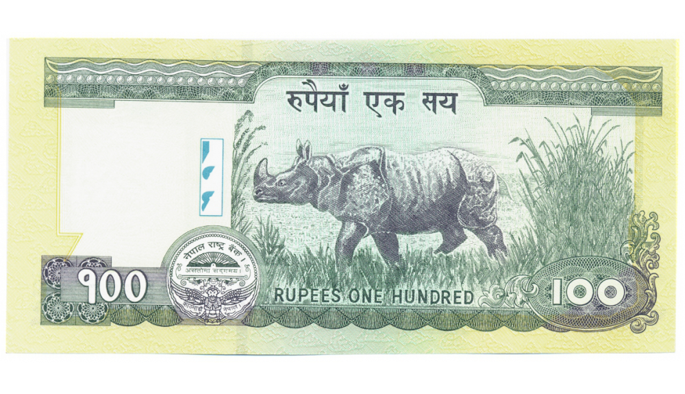 Billete Nepal 100 Rupees 2008  - Numisfila
