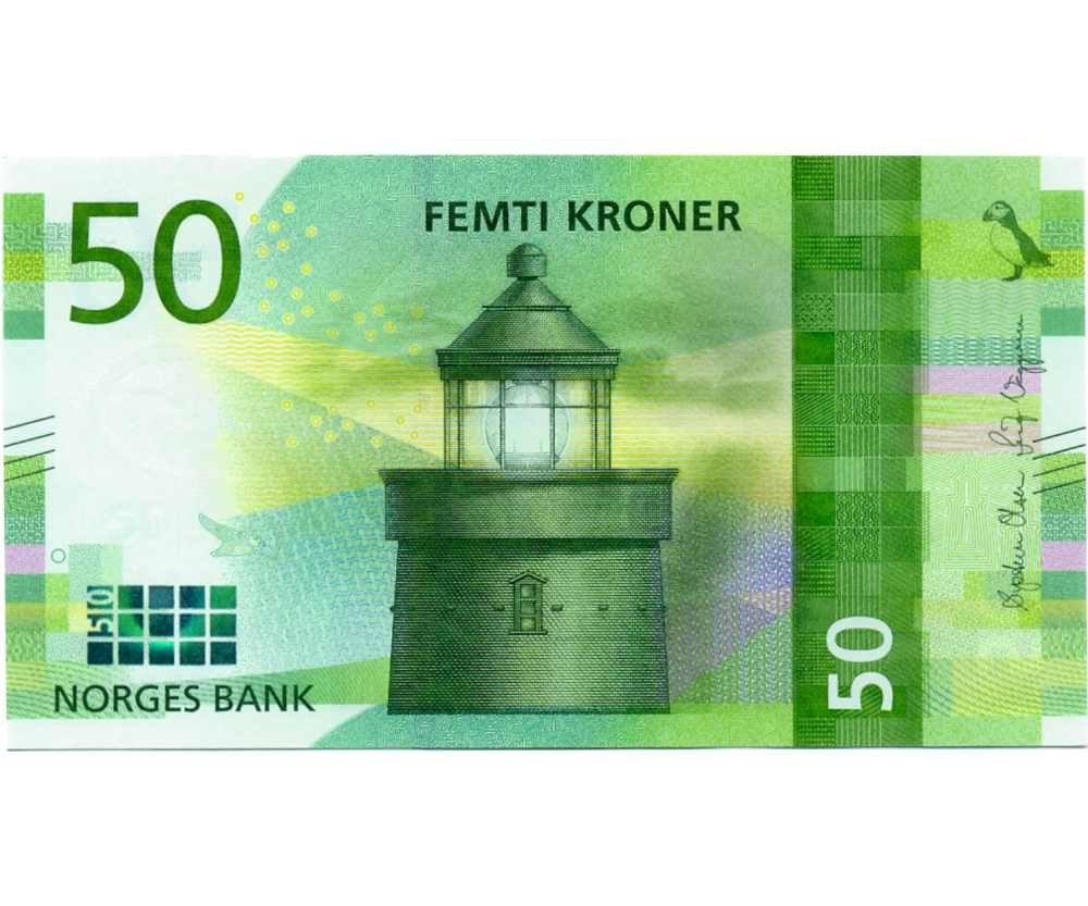 Billete Noruega 50 Kroner 2017 (2018) - Numisfila