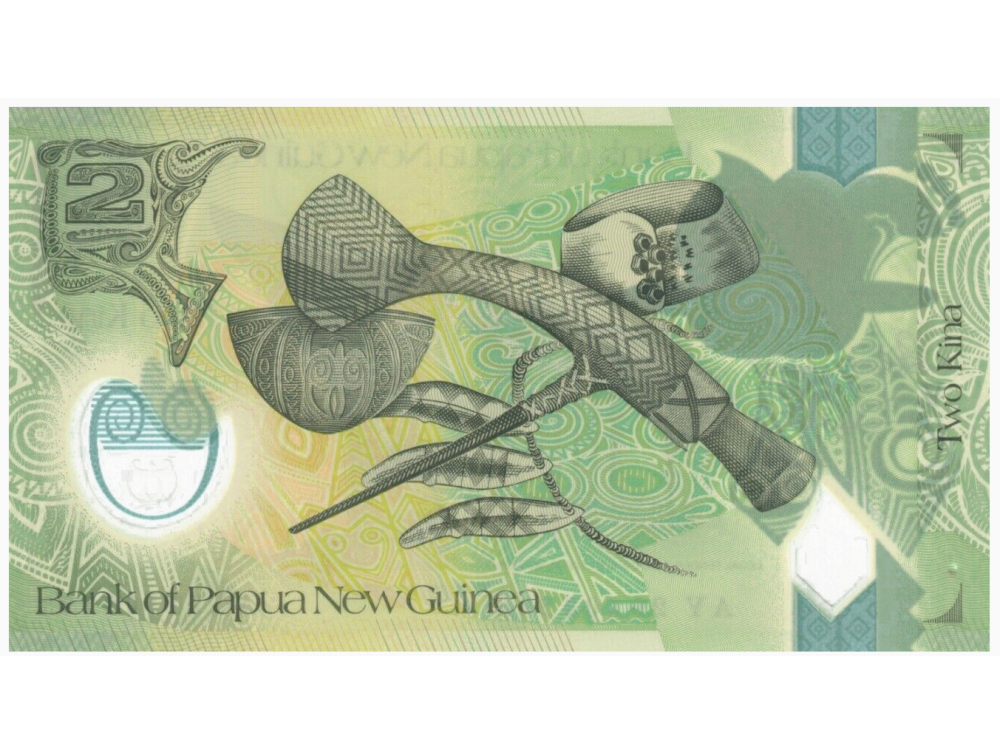 Billete Plástico Papua Nueva Guinea 2 Kina 2020-21  - Numisfila