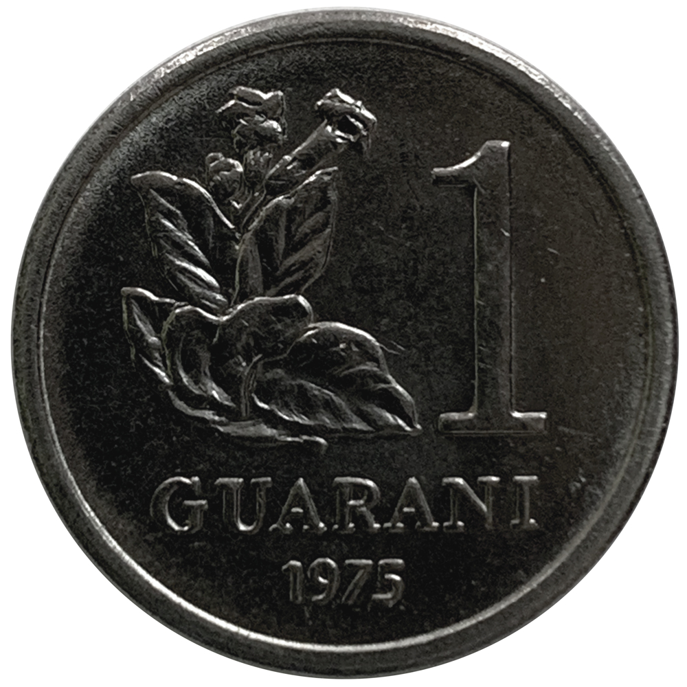 Moneda Paraguay 1 Guaraní 1975  - Numisfila