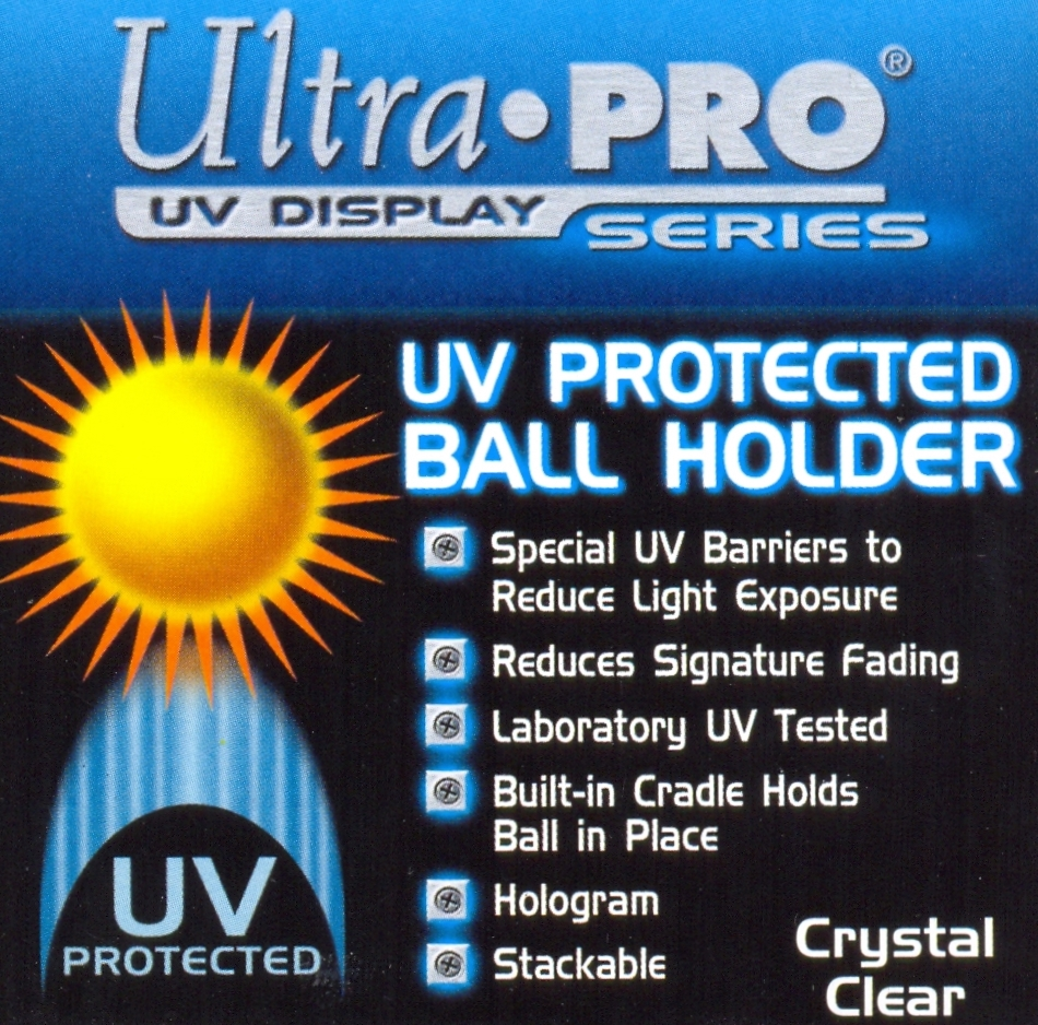 Cubo Protector para Pelota de Béisbol en acríiico anti rayos UV marca Ultra Pro   - Numisfila
