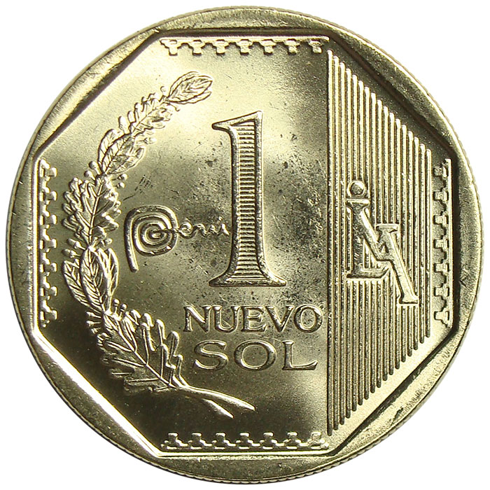Moneda Peru 1 Nuevo Sol de 2013  - Numisfila