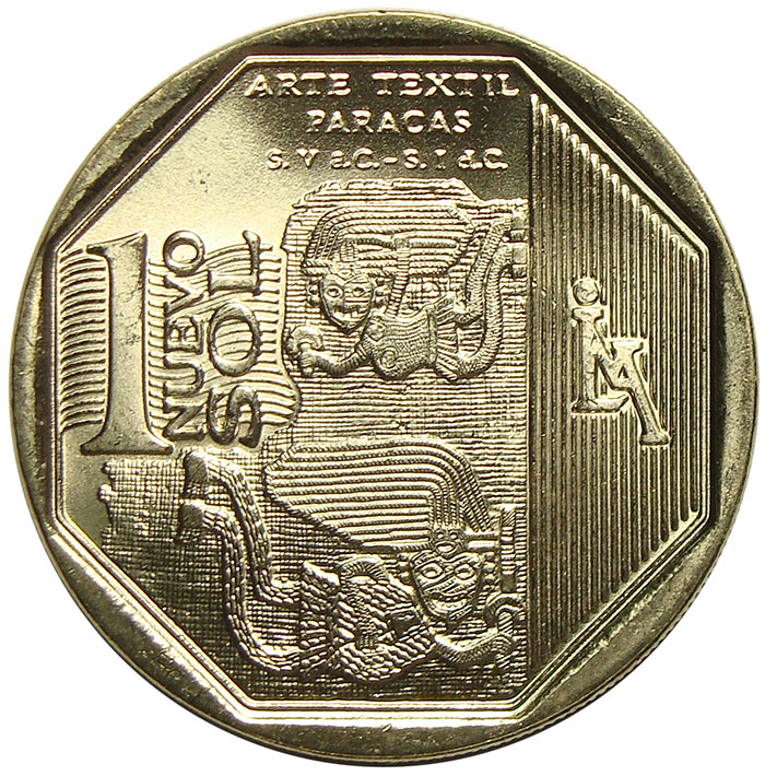 Moneda Peru 1 Nuevo Sol 2013  - Numisfila