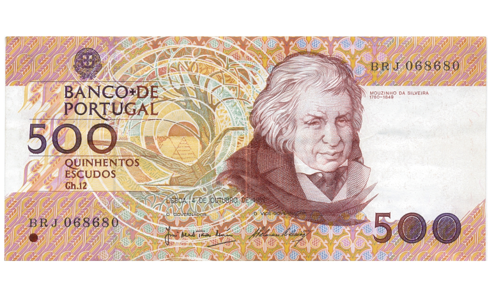 Billete Portugal 500 Escudos 1987-1994 - Numisfila