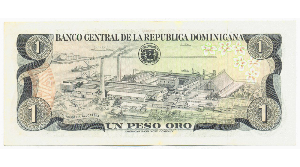 Billete Rep Dominicana 1 Peso Oro 1978 Duarte  - Numisfila