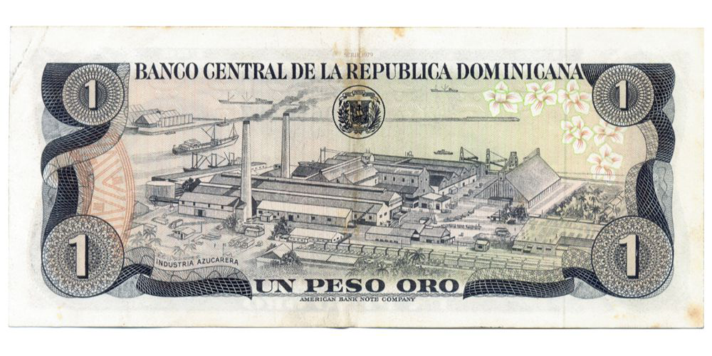 Billete Rep Dominicana 1 Peso Oro 1979 Duarte  - Numisfila