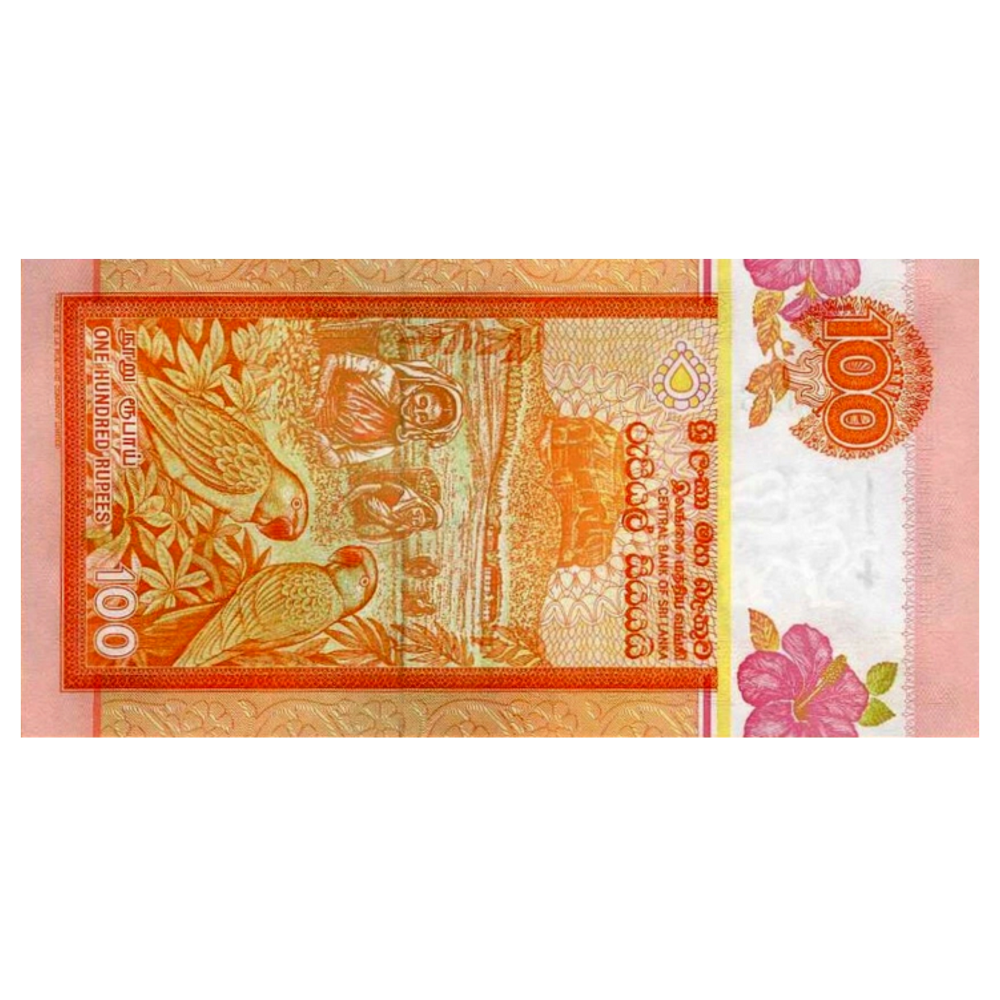 Billete Sri Lanka 100 Rupees 2005   - Numisfila