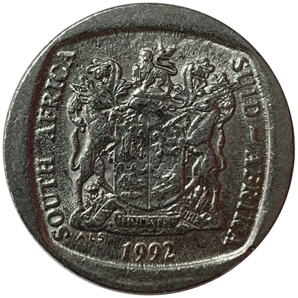 Moneda Sudáfrica Rand 1992 - 93  - Numisfila