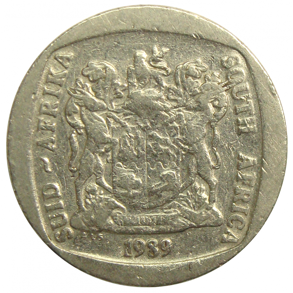 Moneda Sudafrica 2 Rand 1989-1991  - Numisfila