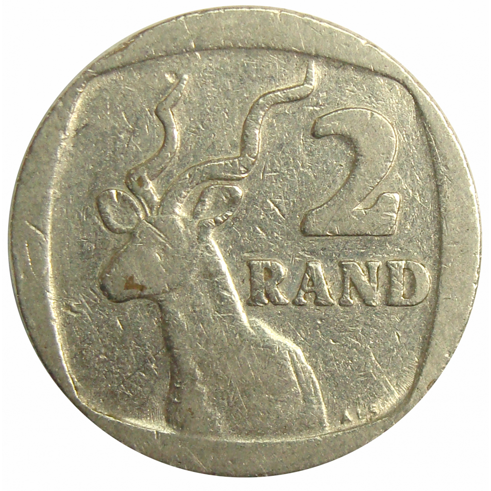 Moneda Sudafrica 2 Rand 1989-1991  - Numisfila