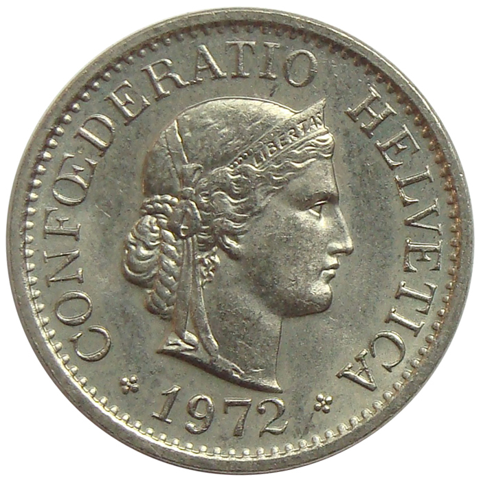 Moneda Suiza 10 Rappen 1957-1990  - Numisfila