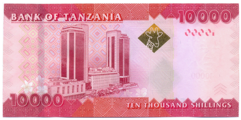 Billete Tanzania 10.000 Shillings 2011  - Numisfila