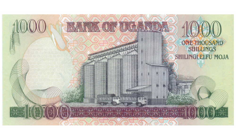 Billete Uganda 1000 Shillings 1996  - Numisfila
